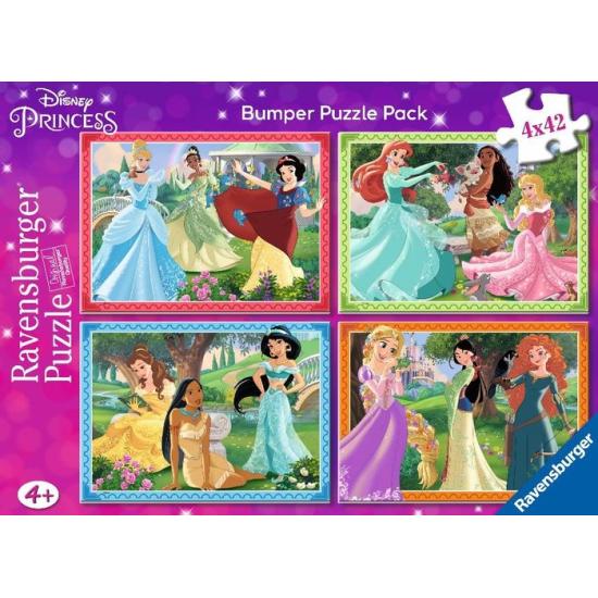 Ravensburger Disney Princesses Puzzle 4x42 pièces Ravensburger Disney Princesses Puzzle 4x42 pièces
