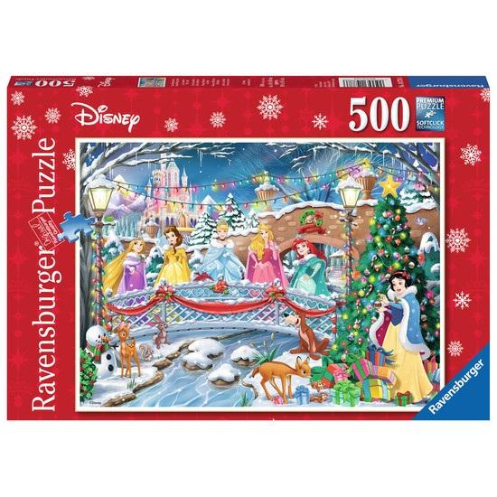 Puzzle de Noël Ravensburger Disney Princess, 500 pièces