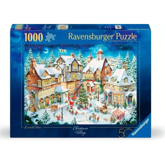 Puzzle Ravensburger Village de Noël de 1000 Pieces
