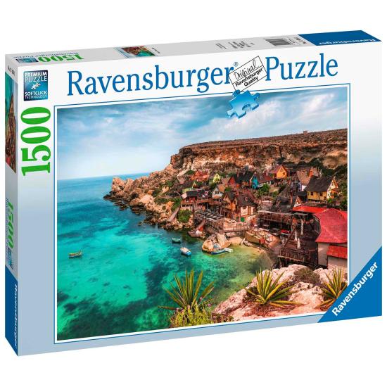 Ravensburger Puzzle Popeye Town, Malte 1500 pièces