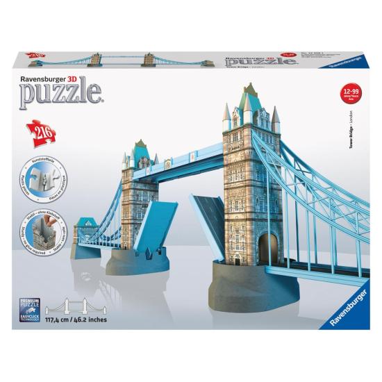 Ravensburger Puzzle Tower Bridge, Londres 3D 216 pièces