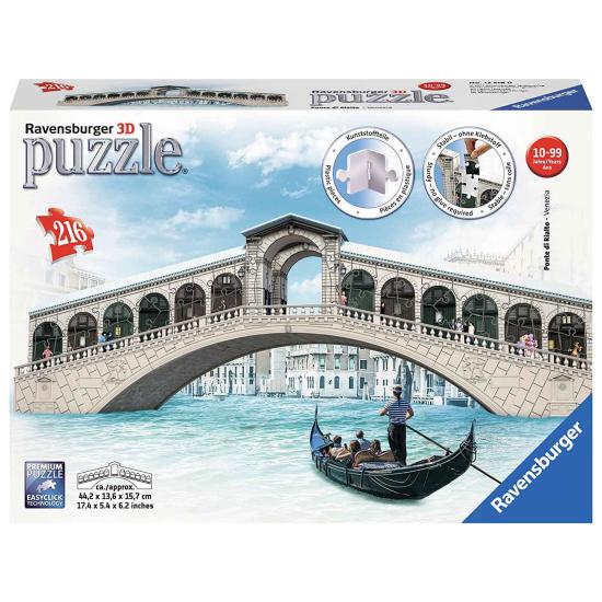 Puzzle Ravensburger Pont du Rialto 3D 216 pièces