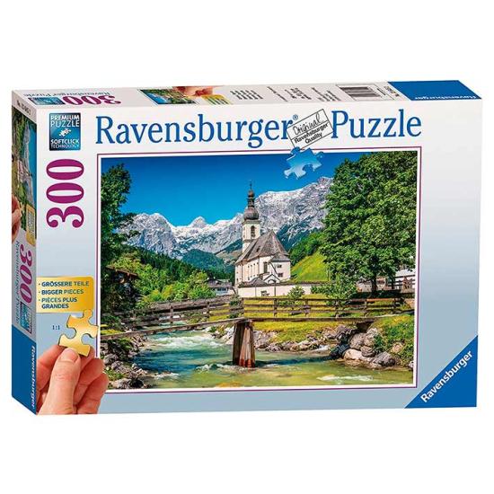 Puzzle Ravensburger Ramsau, Bavière 300 pièces XXL