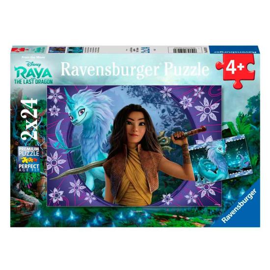 Ravensburger Raya et le dernier puzzle 2x24 pièces