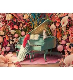 Puzzle Ravensburger Récital de Lapin 500 Pièces