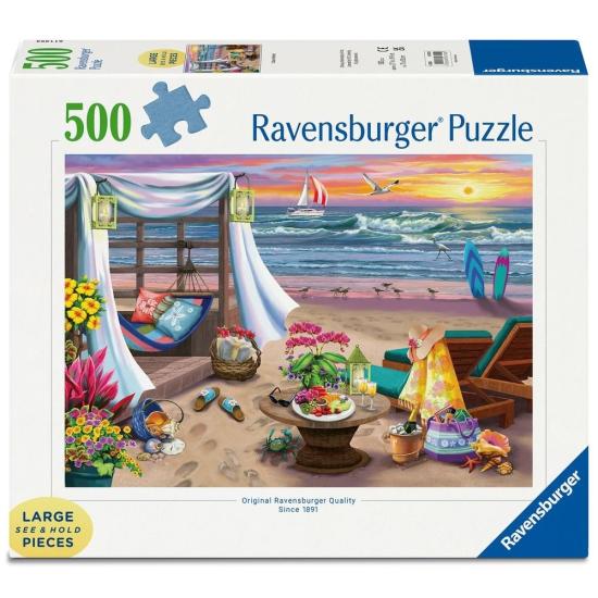 Puzzle Ravensburger Retraite En Cabane XXL 500 pièces