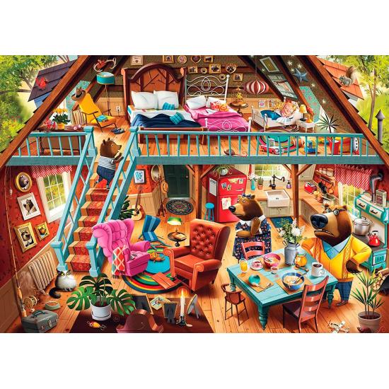 Ravensburger Puzzle Boucle d'or et les trois ours 1000 pièce Ravensburger Puzzle Boucle d'or et les trois ours 1000 pièce