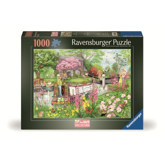 Puzzle Ravensburger River Cafe 1000 pièces