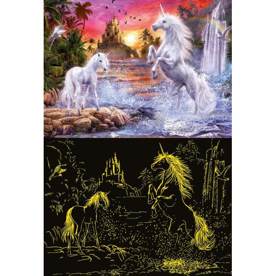 Ravensburger Romance of Unicorns Puzzle, Phosphorescent de 500