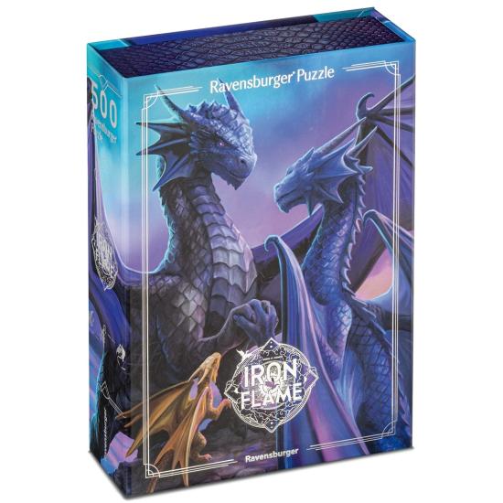 Puzzle Ravensburger Romantasy, Iron Flame 500 Pièces