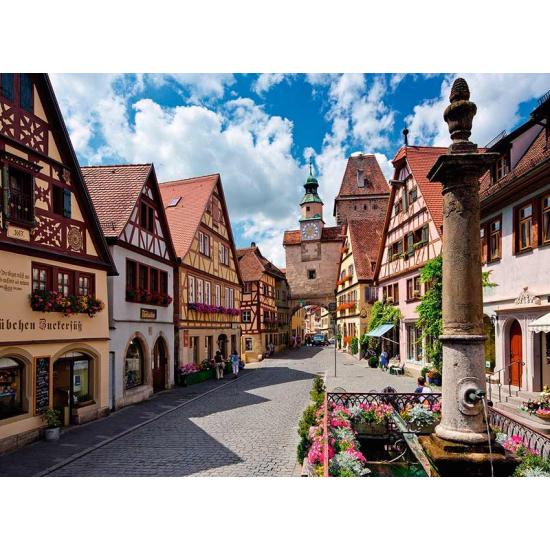 Puzzle Ravensburger Rothenburg, Allemagne 500 pièces XXL Puzzle Ravensburger Rothenburg, Allemagne 500 pièces XXL