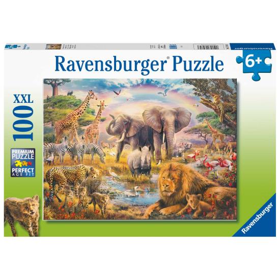 Puzzle Ravensburger Savane Africaine XXL 100 pièces