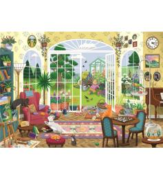 Puzzle Ravensburger Salon de Jardin d'été 1000 pièces