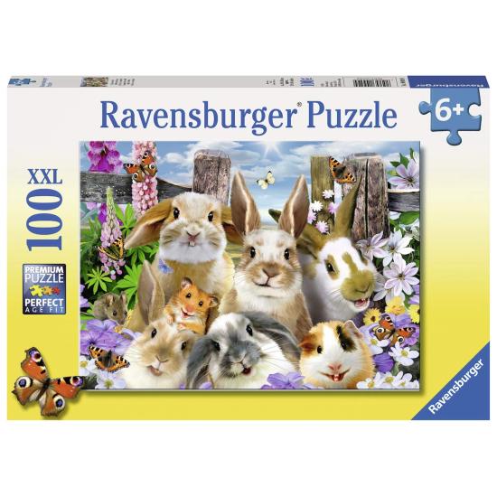 Ravensburger Selfie Bunny Puzzle XXL 100 pièces