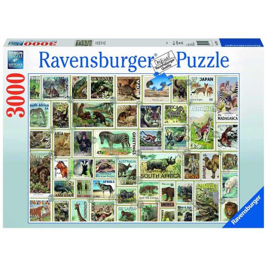 Ravensburger Animal Timbres Puzzle 3000 pièces