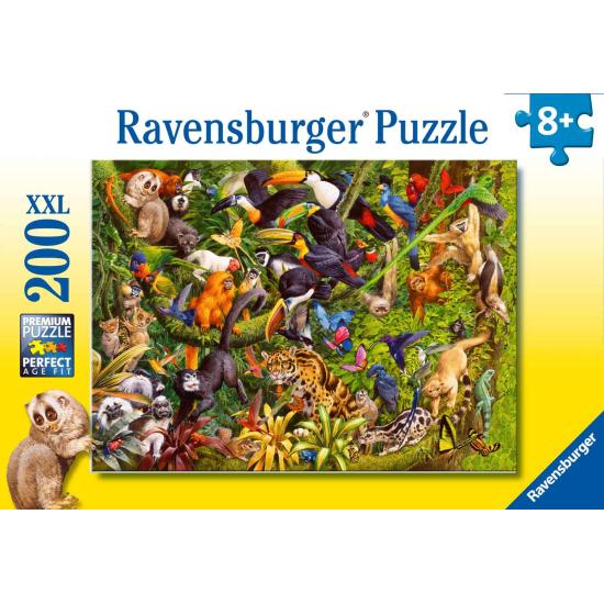 Puzzle Ravensburger Jungle animée XXL 200 pièces