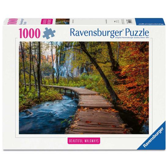 Puzzle Ravensburger Sentier Forestier D'Automne 1000 Pcs