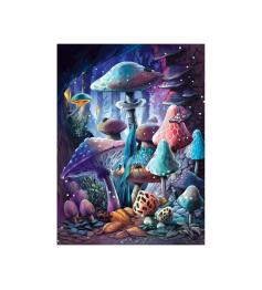 Puzzle Ravensburger Champignons Au Clair De Lune 500 pièces