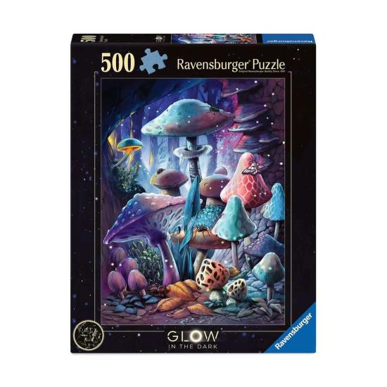 Puzzle Ravensburger Champignons Au Clair De Lune 500 pièces