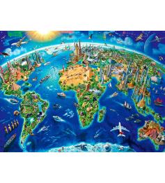 Ravensburger Puzzle Symboles du Monde XXL 200 pièces