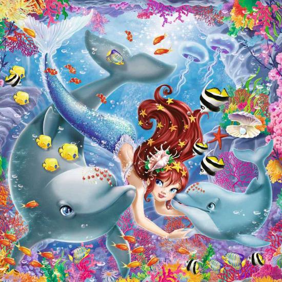 Ravensburger Puzzle Sirènes enchanteresses 3x49 pièces