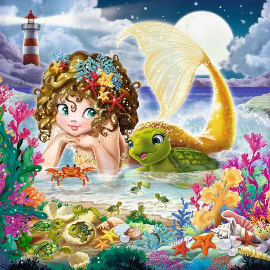 Ravensburger Puzzle Sirènes enchanteresses 3x49 pièces