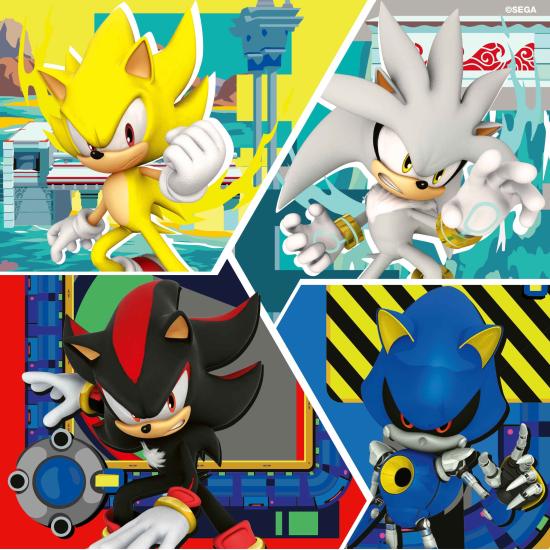Puzzle Ravensburger Sonic 3x49 pièces Puzzle Ravensburger Sonic 3x49 pièces