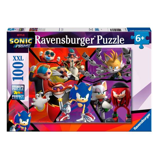 Ravensburger Sonic Prime XXL Puzzle 100 pièces Ravensburger Sonic Prime XXL Puzzle 100 pièces