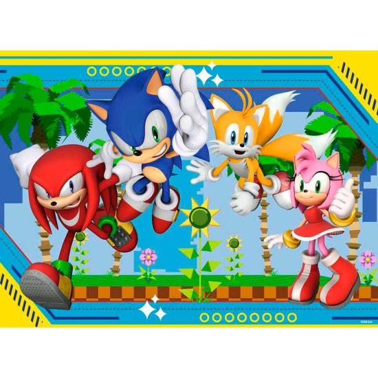 Puzzle Ravensburger Sonic XXL 100 pièces Puzzle Ravensburger Sonic XXL 100 pièces