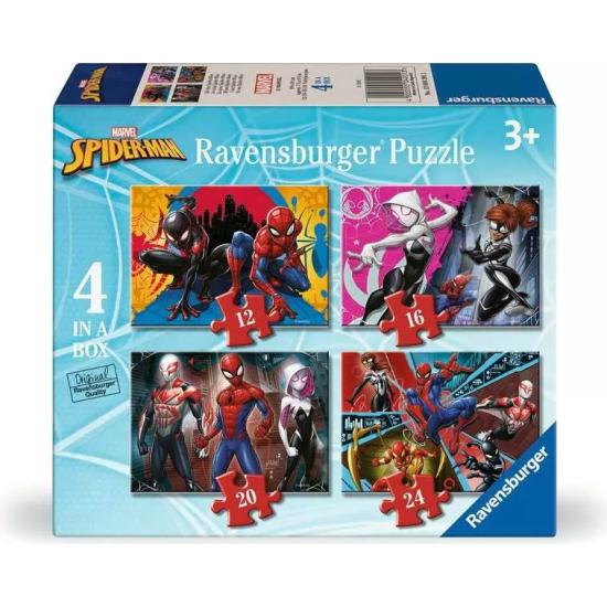 Puzzle Ravensburger Spiderman 12+16+20+24 pcs