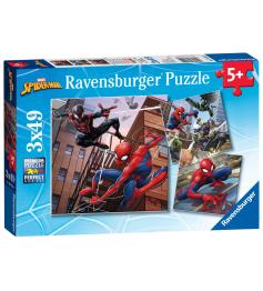 Ravensburger Spiderman Puzzle 3x49 pièces