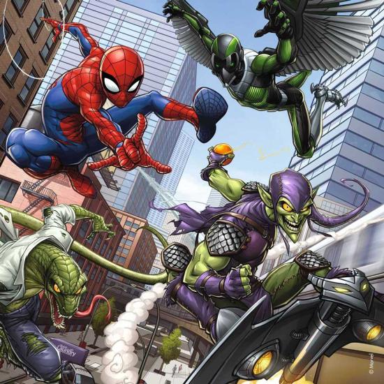 Ravensburger Spiderman Puzzle 3x49 pièces Ravensburger Spiderman Puzzle 3x49 pièces