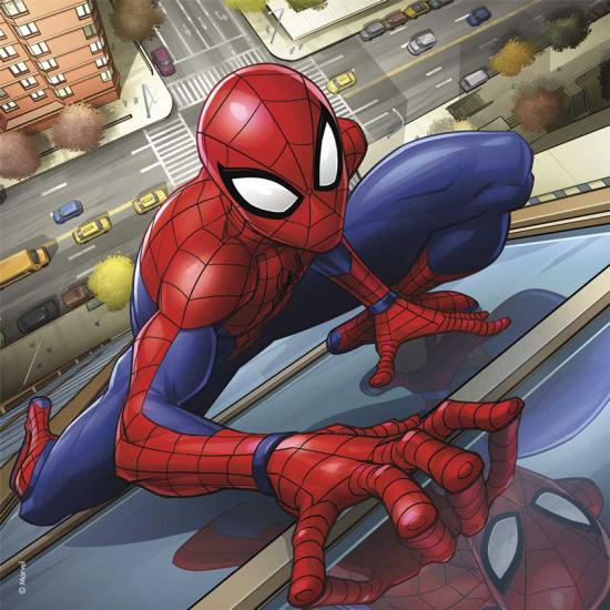 Ravensburger Spiderman Puzzle 3x49 pièces Ravensburger Spiderman Puzzle 3x49 pièces
