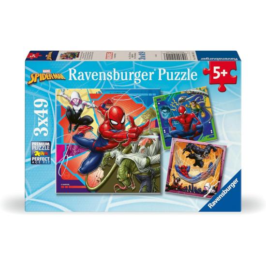 Puzzle Ravensburger Spiderman 3x49 pièces