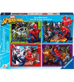 Puzzle Ravensburger Spiderman 4 x 100 pièces