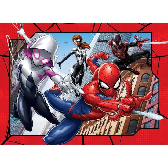Puzzle Ravensburger Spiderman 4 x 100 pièces Puzzle Ravensburger Spiderman 4 x 100 pièces