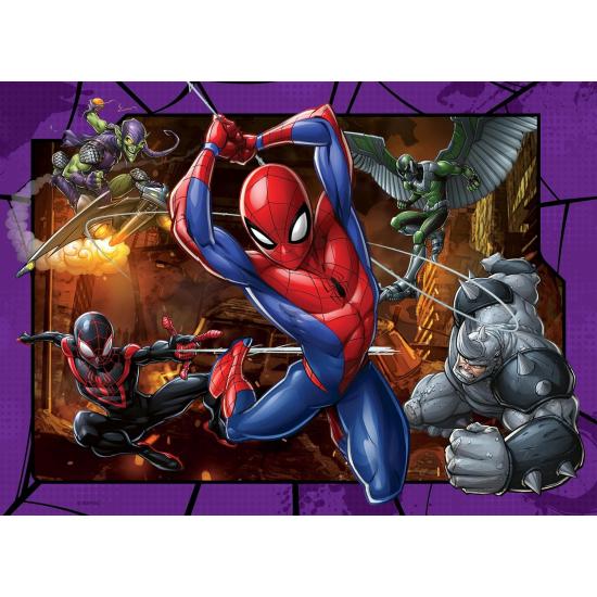 Puzzle Ravensburger Spiderman 4 x 100 pièces Puzzle Ravensburger Spiderman 4 x 100 pièces