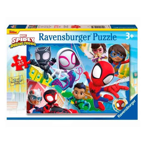 Puzzle Ravensburger Spidey Amazing Friends 35 pièces Puzzle Ravensburger Spidey Amazing Friends 35 pièces