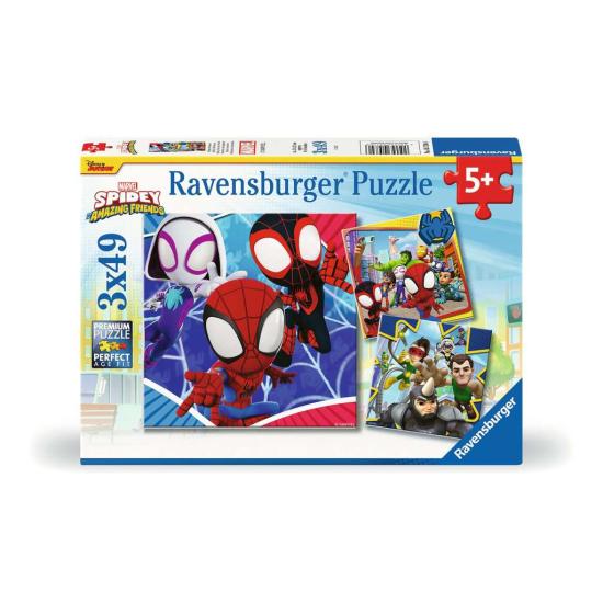 Puzzle Ravensburger Spidey Amazing Friends 3x49 pièces