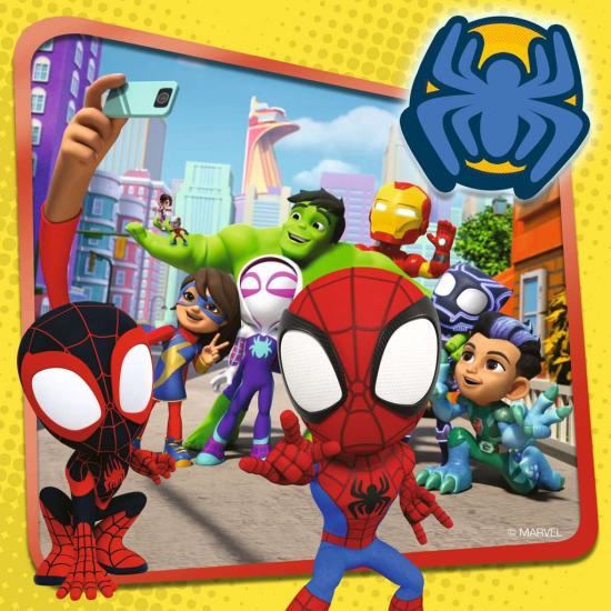 Puzzle Ravensburger Spidey Amazing Friends 3x49 pièces
