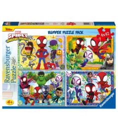 Puzzle Ravensburger Spidey Amazing Friends 4x42 Pzs