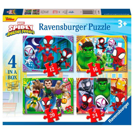 Puzzle Ravensburger Spidey and Firends progressif 12+16+20+24 pc