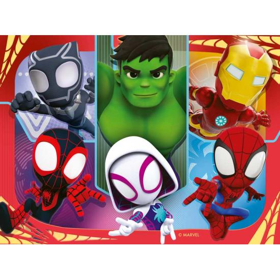 Puzzle Ravensburger Spidey and Firends progressif 12+16+20+24 pc