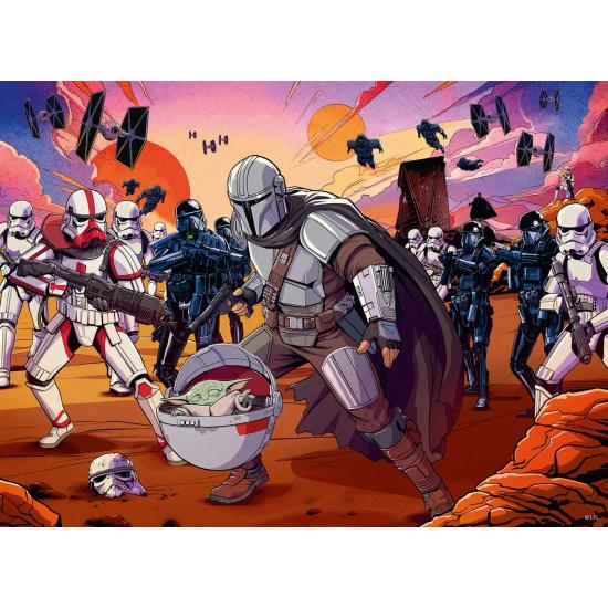 Ravensburger Star Wars Mandalorian Puzzle : Le défi XXL de 200P