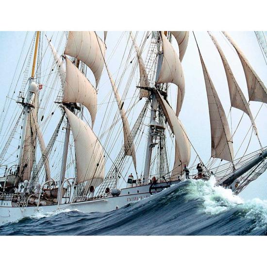 Ravensburger Ship Statsraad Lehmkuhl Puzzle 2000 pièces