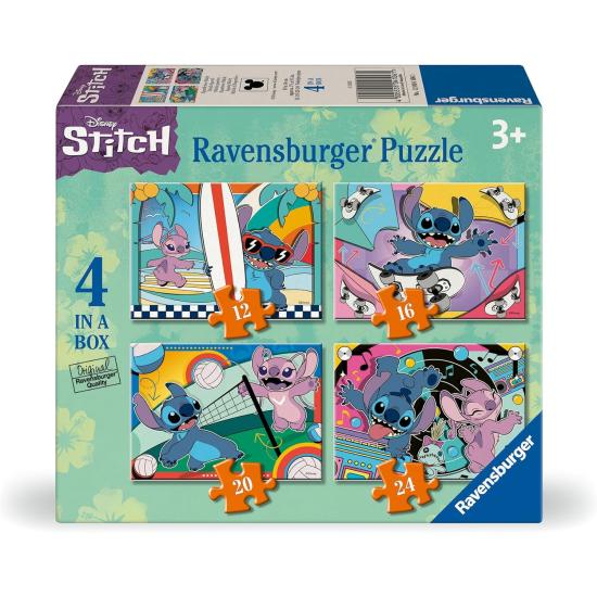 Puzzle Ravensburger Stitch progressif 12+16+20+24 pcs