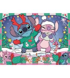 Puzzle Ravensburger Stitch Noël XXL 100 pièces