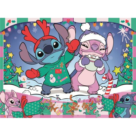 Puzzle Ravensburger Stitch Noël XXL 100 pièces