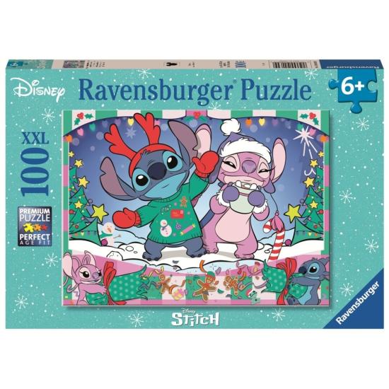 Puzzle Ravensburger Stitch Noël XXL 100 pièces