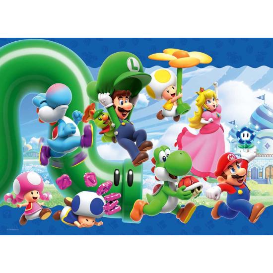 Puzzle Ravensburger Super Mario Bros Wonder 4 x 100 pièces